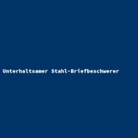 Unterhaltsamer Stahl-Briefbeschwerer