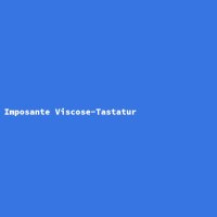 Imposante Viscose-Tastatur