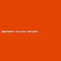 Imposante Viscose-Tastatur